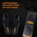 Happy Feet Arch Support Insoles | Plantar Fasciitis Relief | Shock Absorbing & Anti-Fatigue Insoles for Men & Women | Trim to Fit (XL - Buy Online on GoSupps.com