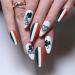 24 Pcs Nails-St. Patrick's-Day Fake-Nails with Designs Acrylic Nails On Nails False Nails for Women False Nails Medium Length with - Buy Online on GoSupps.com