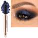 Midnight Black Blue Eyeshadow Stick Smoke Makeup  Cream Shimmer Smooth Eyeshadow Pencil Palette  Hypoallergenic Waterproof Long Lasting Eye Shadow Pen Eye Liner Pen  Multi-Dimensional eyes Look (18) Midnight black 18