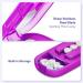Adjustable Pill Cutter & Splitter for Small & Large Pills - Sharp Blade for Accurate Cutting - Purple - Buy Online on GoSupps.com
