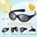 Hifot Baby Sunglasses | UV Protection | Polarized | Flexible Kids Glasses | Ages 6 months-2 years | Black - Buy Online on GoSupps.com