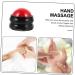 Fomiyes Hand-Held Massage Globe Ball - 6.5x6.1cm Red | Perfect for Women s Fitness Gymnastics & Athlete Training | International Shipping Available - Buy Online on GoSupps.com