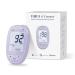 Fora 6 Connect |All-in-one health measuring device for the family |Blood sugar ketone cholesterol uric acid hemoglobin hematocrit test |Bluetooth e-diary |Lavender Lila |without test strips