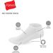 Hanes Men's X-temp Cushioned No Show Socks (12 Pairs, Size 6-12) - Black - Buy Online on GoSupps.com