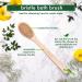 Ecotools Bamboo Bristle Bath Brush Set - Pack of 4 - Buy Online on GoSupps.com