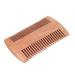 Double Sided Wooden Grooming Comb - Fine & Coarse Tooth Comb for Bathroom | International Shipping - Buy Online on GoSupps.com