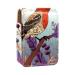 Travel Lipstick Organizer Case Lipstick Case Portable Makeup Bag With Mirror Bird Purple Flower Bush J658l3eivq