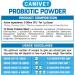 CANIVET Probiotics for Dogs. Canine Dietary Supplement - Aids Digestive Health 100g Powder Dog Probiotic. 5 Billion CFU** with 10 Strains of Good Bacteria for your Dog's Digestive Health. 100 g (Pack of 1) - Buy Online on GoSupps.com