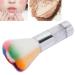 Colorful Travel Kabuki Makeup Brush - Small Silver Cosmetic Tool for Blush & Powder - Perfect for Nail Art Cleaning - Buy Online on GoSupps.com