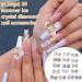 4 Pack Multi-Shaped Nail Rhinestones Cute Flower Nail Crystal Nails Art Nails Art Decorations for Party 4 Pack Nail Rhinestones Nail Flower Nail Crystal Nails Decoration Hy320 - Buy Online on GoSupps.com