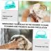 Seaesfoufu 2-in-1 Silicone Shampoo Brush for Women | Scalp Massager & Hair Cleaning Tool | Blue 10.5x7x5.5cm - Ideal for Healthy Hair & Relaxing Scalp Care - Buy Online on GoSupps.com