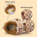 JOINFREE Baby Girl First Walking Shoes - Anti-Slip Plush Slipper for Toddlers - 8.5/9 UK Child - Buy Online on GoSupps.com
