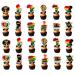 24Pcs Black History Month Cupcake Toppers Black History Month Cupcake Picks for African American