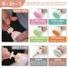 Haakaa Electric Baby Nail Clipper & File Set 6 Grinding Heads 4 Extra Papers LED Light Ideal for Newborns Toddlers & Adults Pink - Buy Online on GoSupps.com