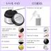 Saviland 30g Nail Glue Gel Kit - 2pcs 0.5oz Gel Nail Glue for Acrylic & Press on Nails | Rhinestone Adhesive with U V/LED Lamp Cure - Buy Online on GoSupps.com