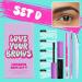  Generisch Set of 10 waterproof eyebrow pencils with mascara eyebrow cream and eyebrow map - Buy Online on GoSupps.com