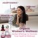 Organic Women's Wellness Liquid Herbal Supplements with Stinging Nettle, Raspberry Leaf, Eleuthero Root, Chaste Tree Berry - Menstrual & Detox Support | Non-GMO, Vegan - MaryRuth's - Buy Online on GoSupps.com