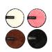 Reusable Makeup Remover Pads Makeup Remover Puff Washable Eco-Friendly Microfiber Cotton Make Up Removing Cloth Double-Sided Face Cleansing Puff (4PCS)