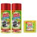 2X Elbow Grease Oven & Grill Heavy Duty Cleaner Spray (2X 400 ML)- Powerful Oven & Grill Deep Cleaner - with 1 Pack Elbow Grease Power Cloth 2X Elbow Grease Oven Cleaner Spray + Power Cloth
