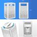 Indoor Fly Trap Mosquito Trap Safe High Powered Bug Zapper No Radiation Perfect for Home Garden Outdoor Backyard USB Power White - Buy Online on GoSupps.com