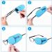 TIESOME 12 PCS Eye Patches for Glasses - Reusable Non-Woven Fabric Covers for Adults & Kids | Lazy Eye Amblyopia & Strabismus Treatment - Buy Online on GoSupps.com