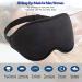 3D Eye Mask for Women Men - Comfortable & Soft Sleep Mask for Sleeping, Yoga, Travel - Black2022 - Buy Online on GoSupps.com