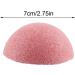 Konjac Fiber Face Wash Sponge Hemispherical Gentle Exfoliator Control Oiliness Cleanse Sponge Puff Exfoliator Tools for Oily Combination Skin or Sensitive Skin - Buy Online on GoSupps.com