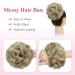 Buy Tess Hair Part with Rubber Band 55g - Medium Blonde Synthetic Hair Extension for Women & Girls | Large Bun Hair Tie - Buy Online on GoSupps.com