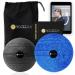 Fascia ball 10cm & 8cm Fascia ball set - fascia balls for the massage of shoulder back - fascia ball 10cm & 8cm including free video booklet & bag - premium fascia ball set
