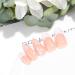 Sethexy Flower Almond False Nails - 24PCs Pink French Press-On Acrylic Nails for Women & Girls - Buy Online on GoSupps.com