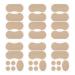 Sibba 6 Sheets Thin Moleskin Tape Flannel Pads  Adhesive Foam Blister for Feet  Foot Care Tape Patches Waterproof Shoe Heel Inserts Protectors Plasters Pads for Chafing Blister for Men Women