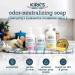 Kirk's Unscented Clean Hand Soap 12 Fl Oz Pump Bottle 4-Pack - Moisturizing Castile Liquid Soap for Hydrating Kitchen Hand Wash - Buy Online on GoSupps.com