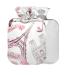 Romantic trip in Paris BAP free hot water bottle with cover 2 l large hot water bag for pain relief and cramps