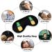 Funny Pineapple Pug Sleep Eye Mask - Adjustable Blindfold for Men and Women - Buy Online on GoSupps.com