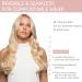 Silk-Co Tape in Extensions - 40stk Real Hair Blonde Remy Tape Adhesive Extensions 100g 60# Platinblond 45cm - International Shipping Available - Buy Online on GoSupps.com