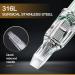 Yuelong 100pcs Disposable Cartridge with Membrane Mix Round Liner 3RL-11RL - 100pcs - Buy Online on GoSupps.com