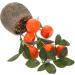3pcs Simulated Kumquat Decor Indoor Plants Artificial Plants Greenery Desktop Adornments Faux Plant Household Fake Bonsai Potted Plants Fake Bonsai Ornaments Fake Fruit Tree Office As Shownx3pcs 9.5x9.5x26.5cmx3pcs - Buy Online on GoSupps.com