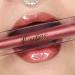 Oulac Clear Glitter Lip Plumper Gloss | Mirror Finish | Moisturizing & Reduce Fine Lines | Non Sticky Lip Gloss for Girls Women | 4.5ml/0.15fl.oz Mauve Pink - Glamorize (C08) - Buy Online on GoSupps.com