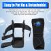 Air Cam Walker Fracture Boot Inflatable Walking Boot for Sprained Ankle Broken Foot Short Walker Brace for Foot Pain Recovery Stress Fracture Achilles Tendonitis Ultralight Black (Large) - Buy Online on GoSupps.com