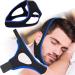 Airflow Jaw Strap - Breathable Snoring Solution for Men & Women | Effective Stop Snoring Aid (Black - Buy Online on GoSupps.com