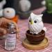 Blinky Owl Ceramic Diffusers - Non-Electric Essential Oil & Aromatherapy Diffusers for Home Office & Car - Stylish White & Brown Decor - Buy Online on GoSupps.com
