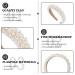 White Bridal Pearl Headband - Elegant Women's Hair Accessory for Weddings - Style 1 - Buy Online on GoSupps.com