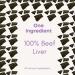 Beef Jerky Dog Treat 4oz | 113.6g Natural Dehydrated Beef Liver Training Aid & Food Topper Nutrient Rich Canadian Raised Supporting Blood and Muscles. - Buy Online on GoSupps.com