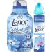 Lenor Spring Awakening Scent Bundle Pack: Outdoorable Ultra Concentrated Fabric Conditioner 33W 462ml + in-Wash Scent Booster Beads 176gr + Our Gift for You: Organza Bag Size: 9x7x0.1cm