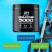 STS Creatine 300g - 100% Pure Creatine Monohydrate Powder for Muscle & Stamina - Pre & Post Workout Supplement - 60 Servings with Scoop - International Shipping Available - Buy Online on GoSupps.com