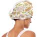 Daisy Flower Dry Hair Cap & Quick Drying Towel Set - 2 Piece Super Absorbent Soft Comfortable - Buy Online on GoSupps.com