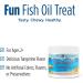 Nordic Omega-3 Gummy Fish - Tangerine, 124 mg, 30 Count | Nordic Naturals - Buy Online on GoSupps.com