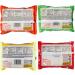 Ja Cor Instant Ramen Noodles Soup Variety Pack 4 Flavors: (4) Chicken (4) Creamy Chicken (4) Chili (4) Beef Noodle Flavor 3 oz Bundle with (1) Set of Reusable Chopsticks(16 Individual Packs) - Buy Online on GoSupps.com