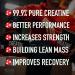 ProteinCo 99.9% Pure Creatine Monohydrate Powder - 500g (100 Servings) | Best for Muscle Gain & Performance - Buy Online on GoSupps.com