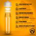 Chubby Gorilla V3 4X 120ml PET Dropper Bottles - Clear Bottles with Caps for E-Liquid & DIY | International Shipping - Buy Online on GoSupps.com
